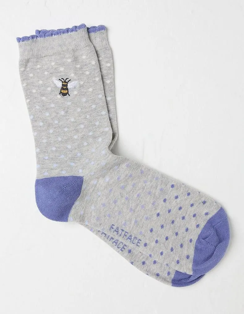1 Pack Bee Spot Socks