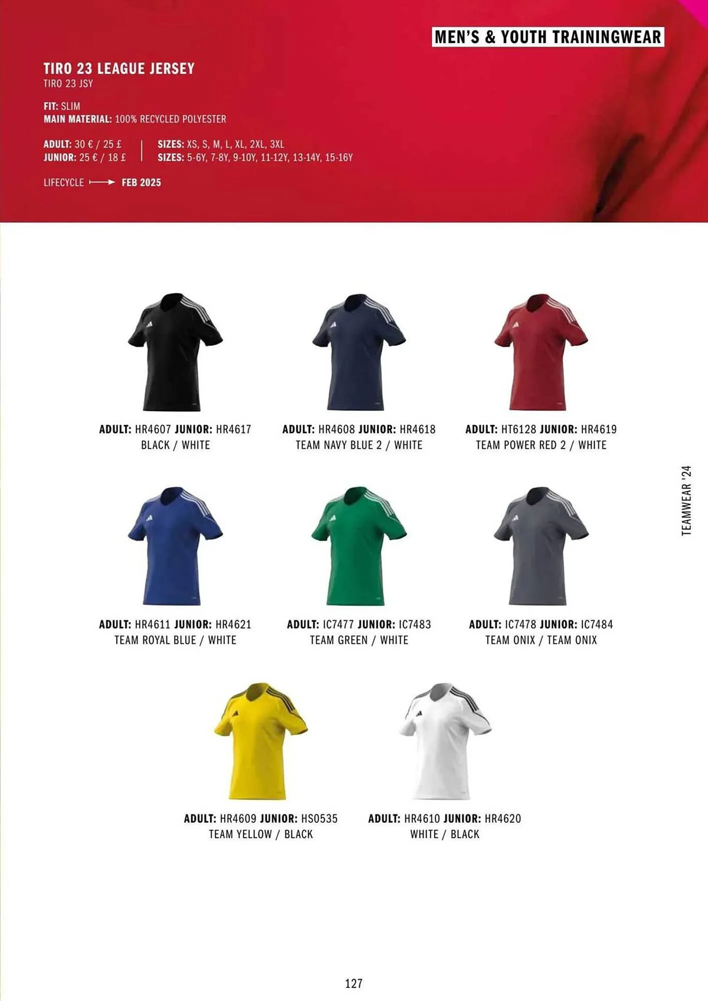 Adidas leaflet from 11 March to 31 December 2024 - Catalogue Page 127