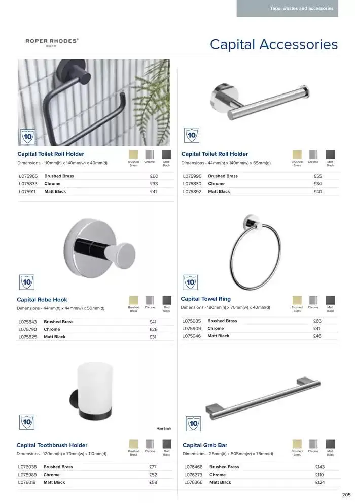Bathroom Collection 2025 from 6 February to 31 December 2025 - Catalogue Page 207