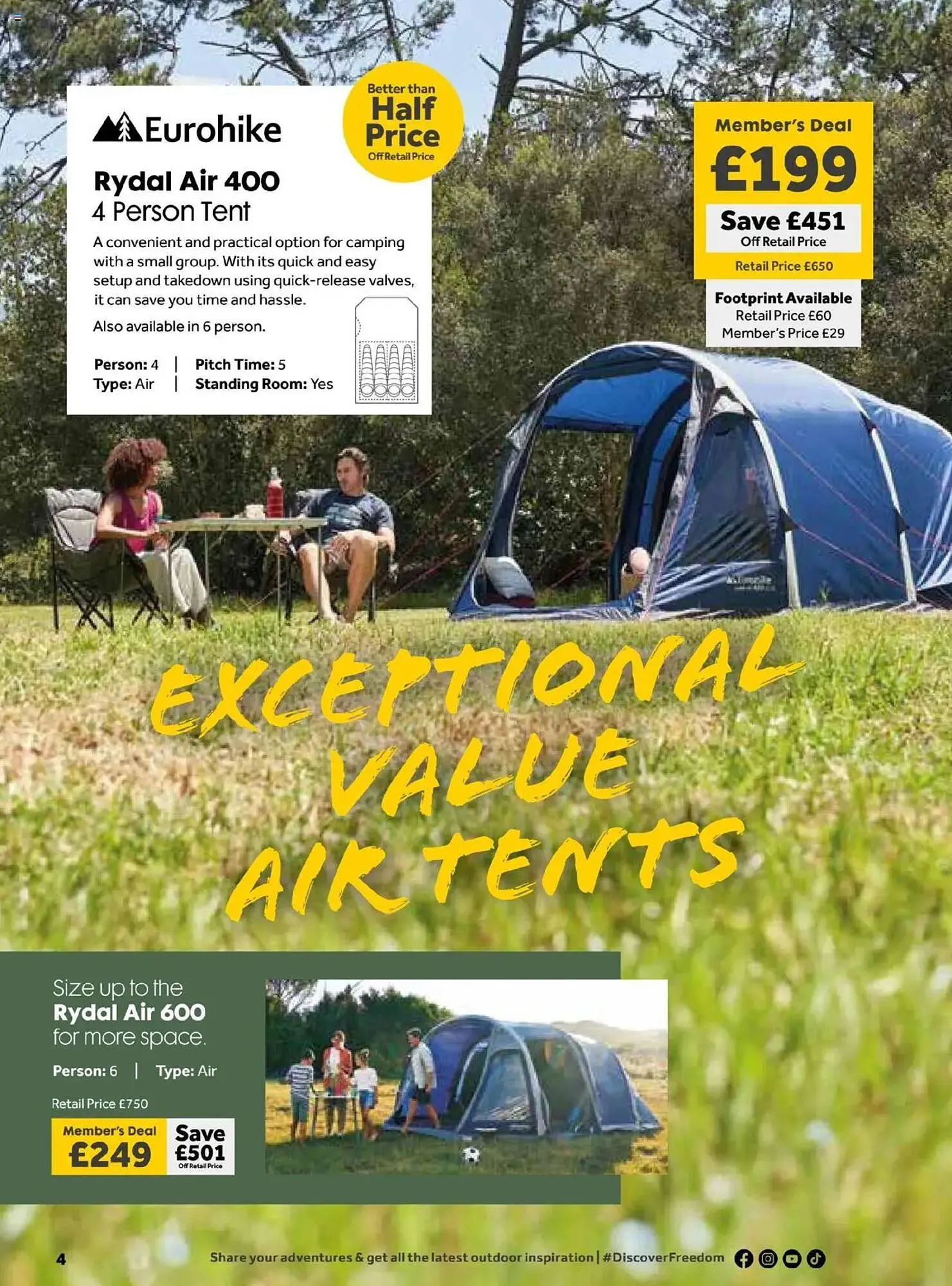 GO Outdoors leaflet from 17 March to 19 April 2025 - Catalogue Page 4