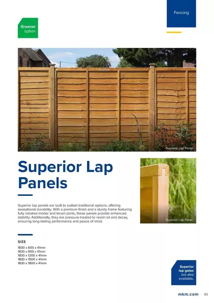 Landscaping  from 4 March to 31 December 2025 - Catalogue Page 65