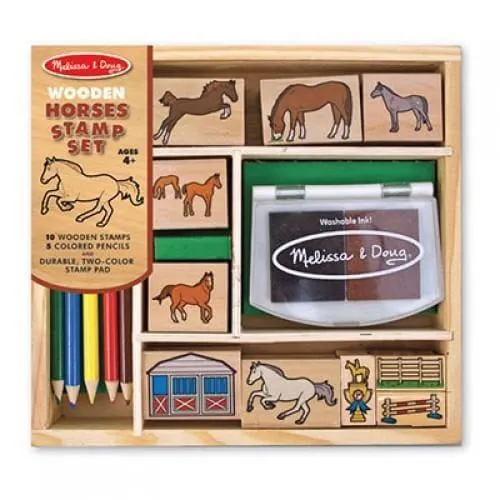Melissa and Doug Horses Stamp Set