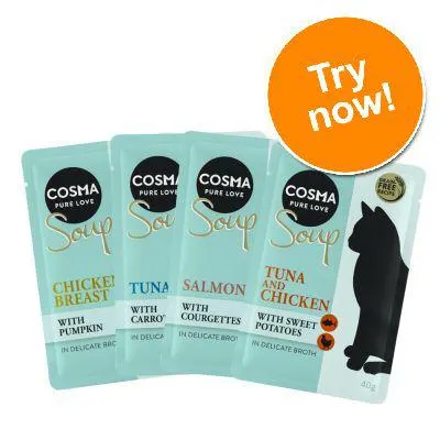 Cosma Soup Mixed Trial Pack 4 x 40g