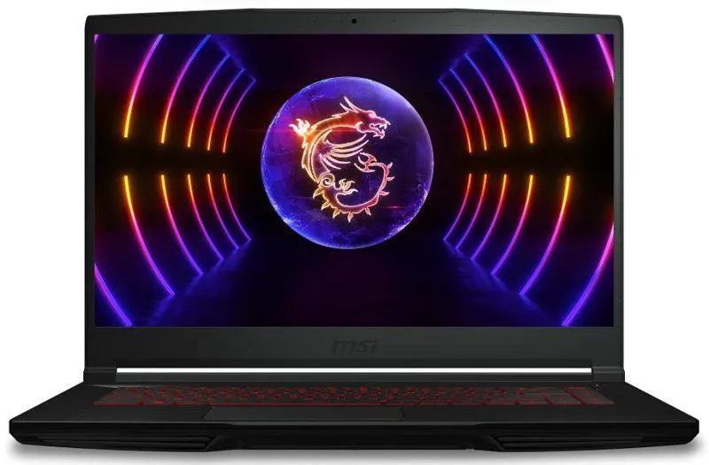 MSI Thin GF63 12VE-049UK Gaming Laptop, Intel Core i5-12450H up to 4.4GHz, 8GB DDR4, 512GB NVMe SSD, 15.6" FHD (1920*1080) 144Hz, NVIDIA GeForce RTX 4050 6GB, Windows 11 Home