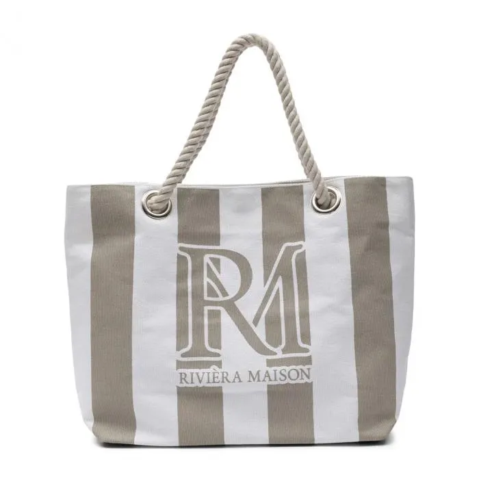 Beach bag RM Monogram, flax