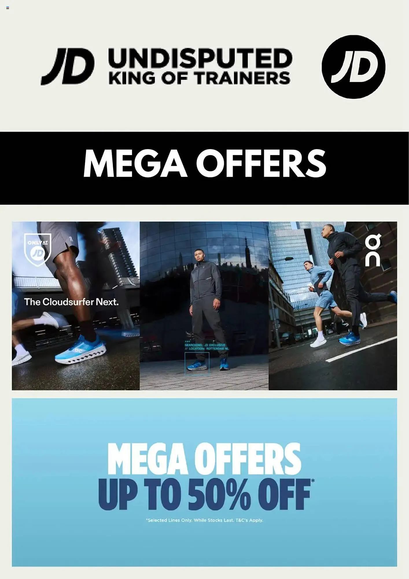 JD Sports leaflet from 15 February to 14 March 2025 - Catalogue Page 1