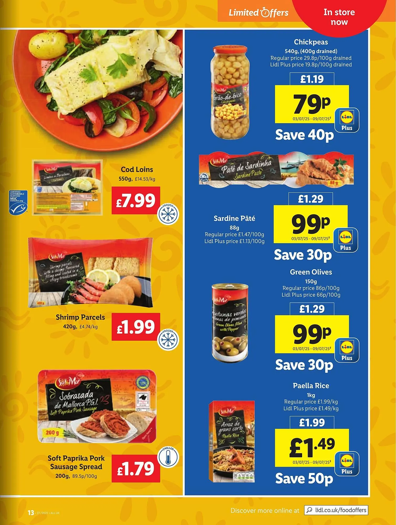 Lidl leaflet from 3 July to 9 July 2025 - Catalogue Page 13