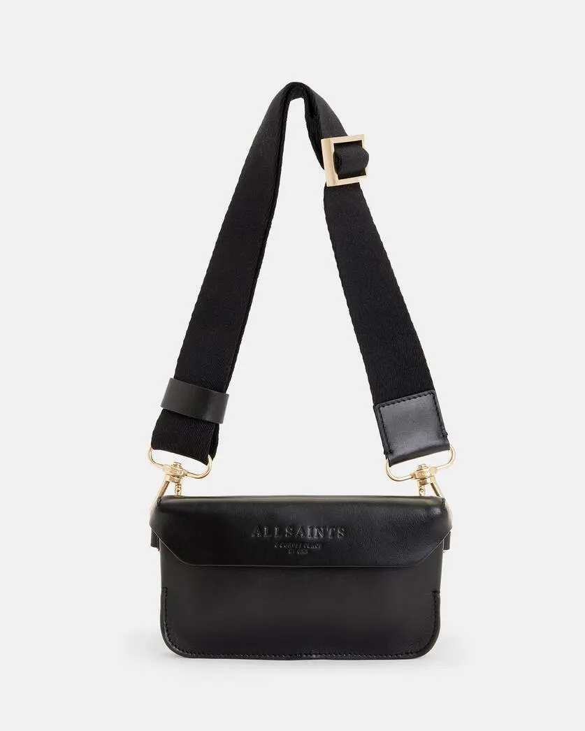 Zoe Leather Crossbody Bag