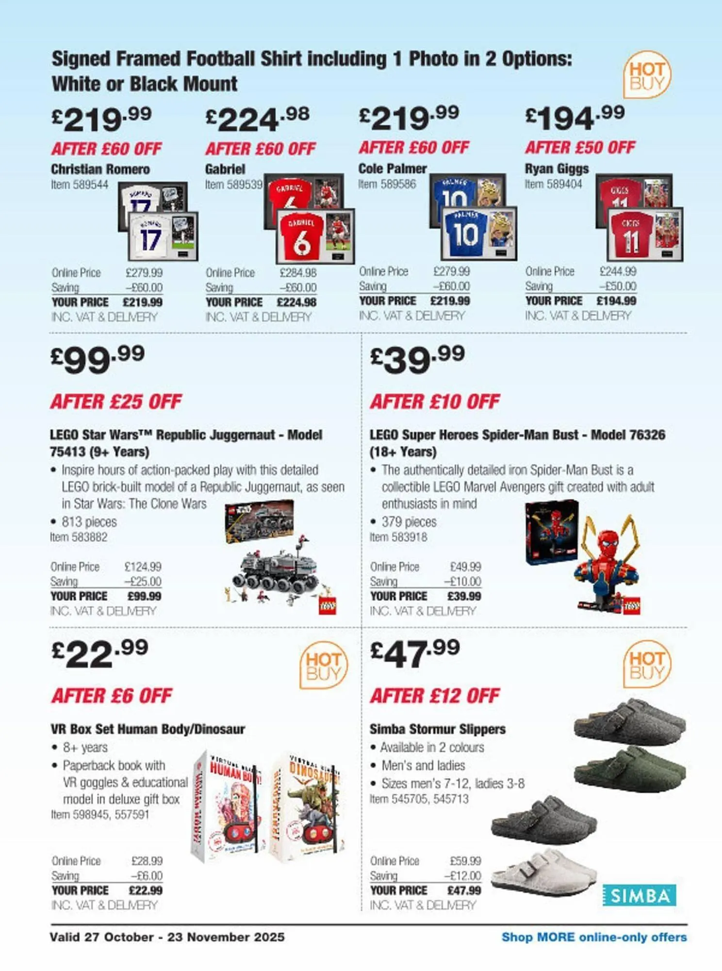 Costco leaflet from 27 October to 23 November 2025 - Catalogue Page 35