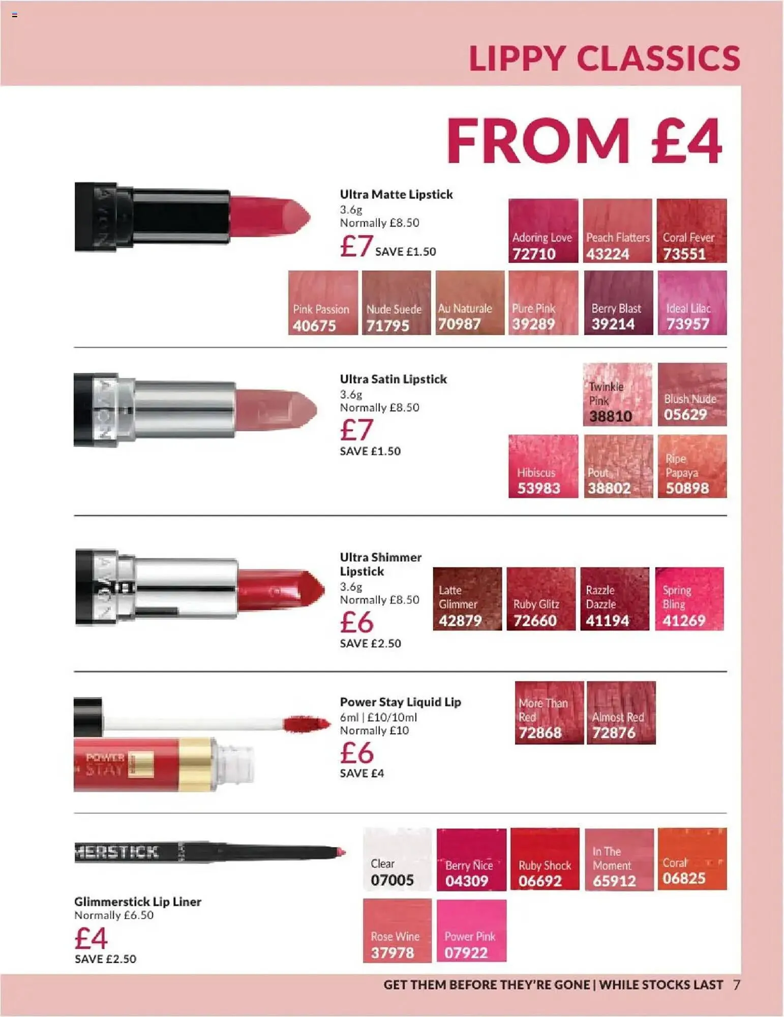 Avon leaflet from 1 August to 1 September 2025 - Catalogue Page 7
