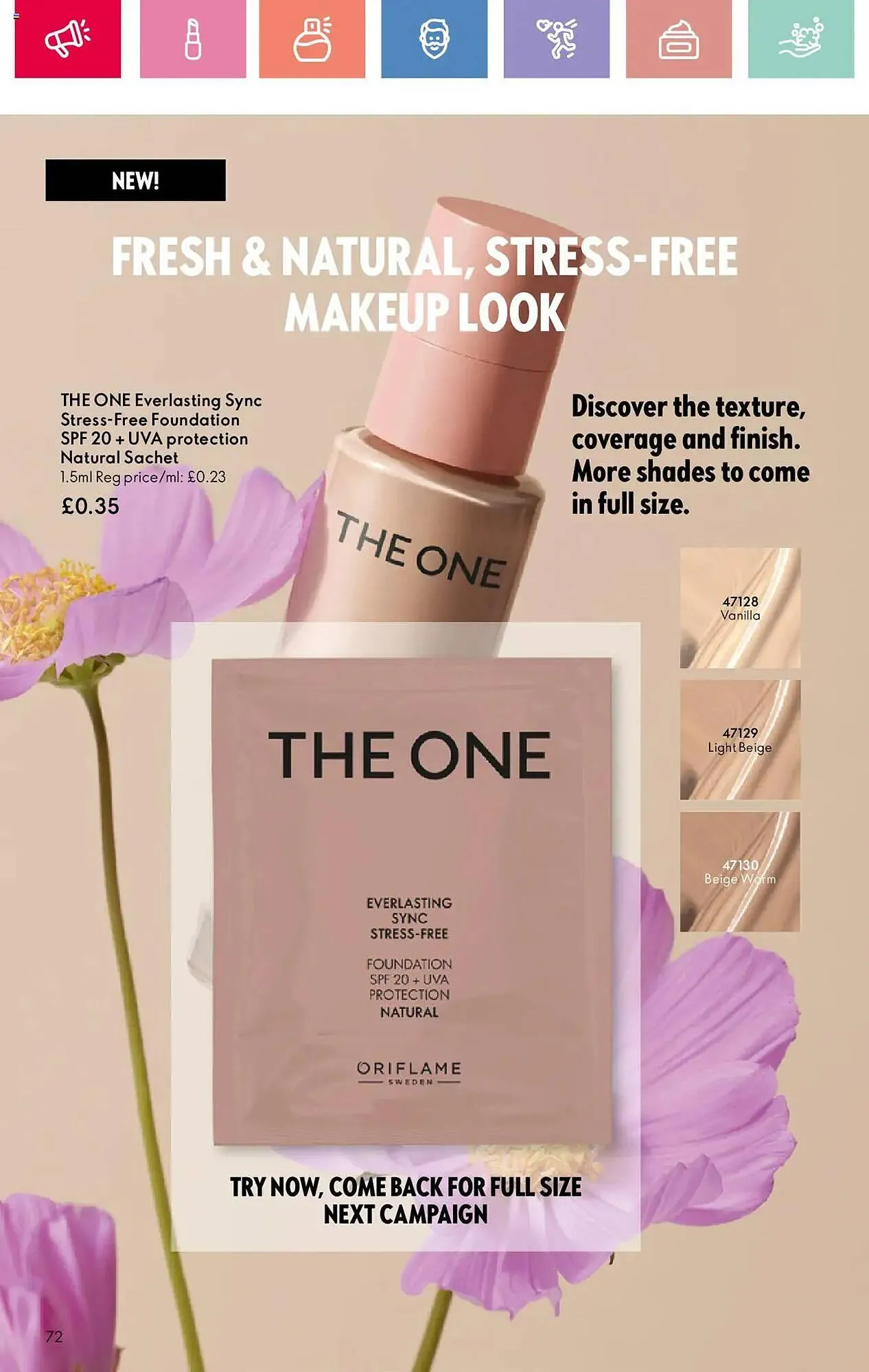 Oriflame leaflet from 13 February to 5 March 2025 - Catalogue Page 72