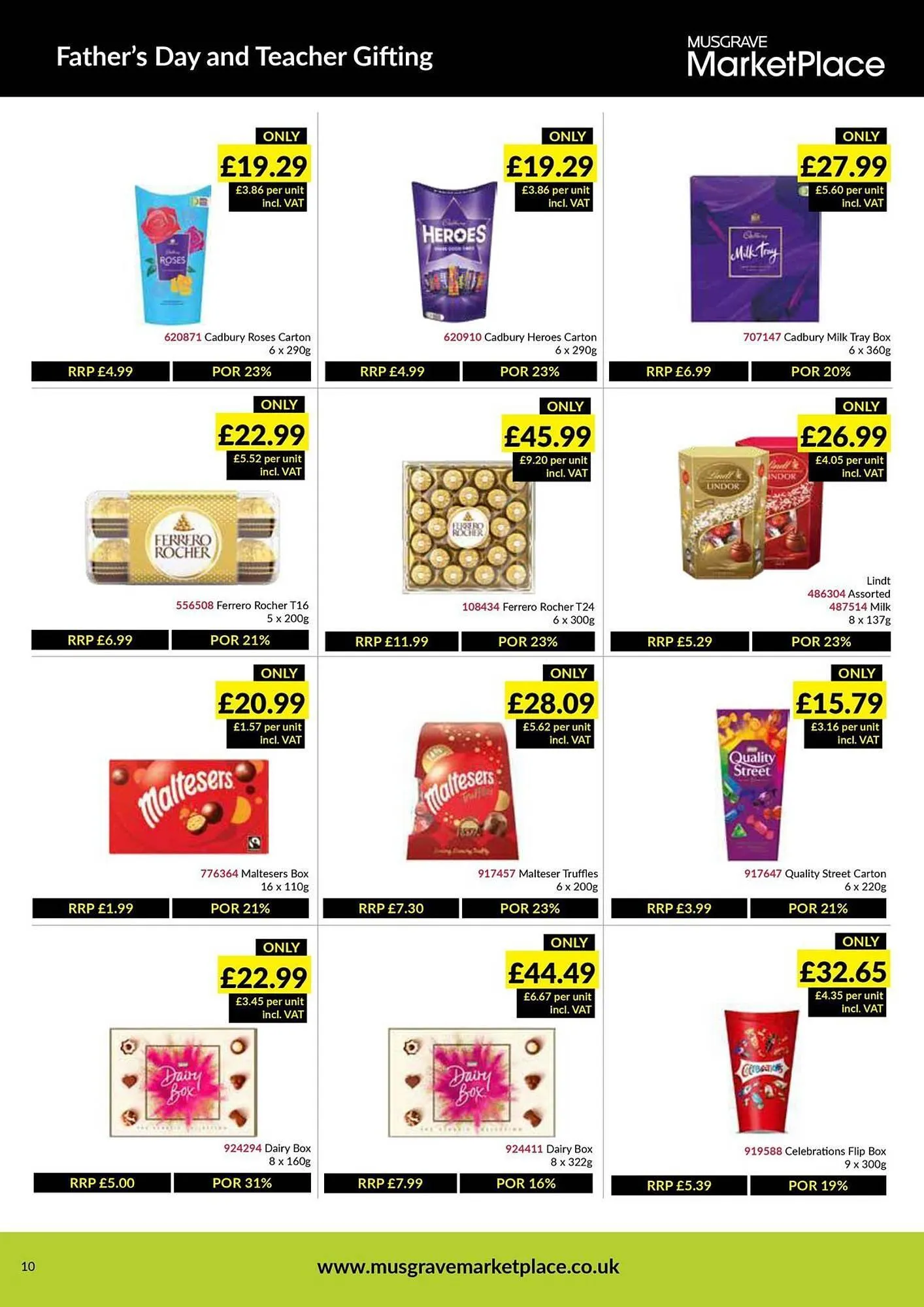 Musgrave MarketPlace leaflet from 3 June to 22 June 2025 - Catalogue Page 10