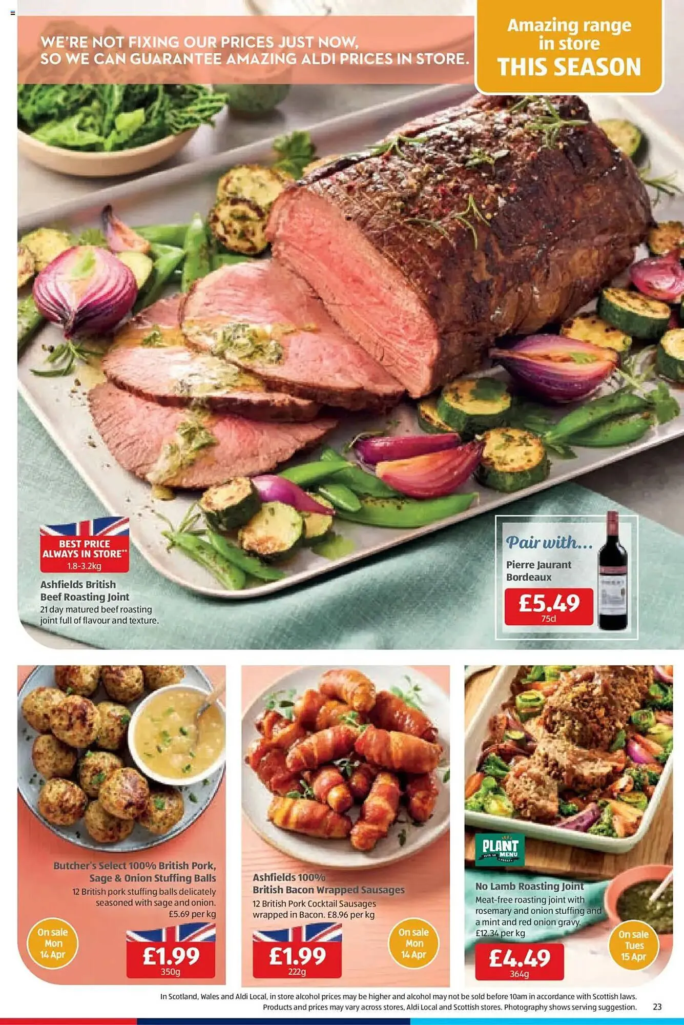 Aldi leaflet from 23 March to 21 April 2025 - Catalogue Page 23