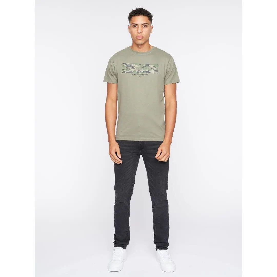 Duck & Cover CAMOVILLE TEE - SAGE