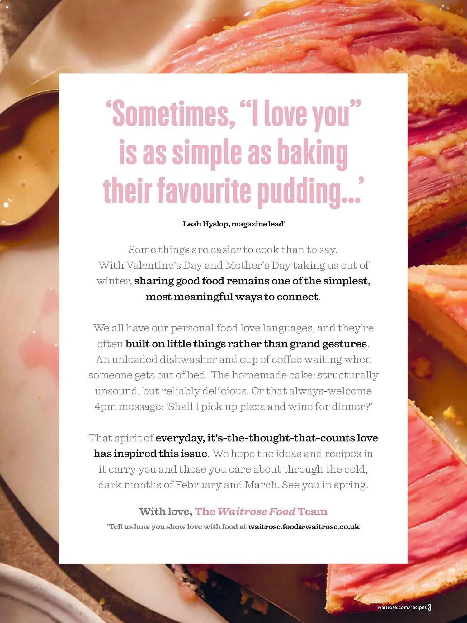 Waitrose catalogue from 1 February to 1 April 2026 - Catalogue Page 3