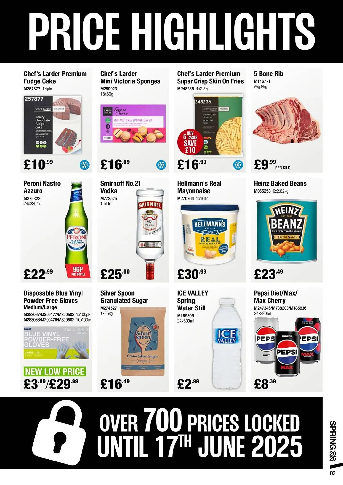 Booker Wholesale leaflet from 27 March to 17 June 2025 - Catalogue Page 3