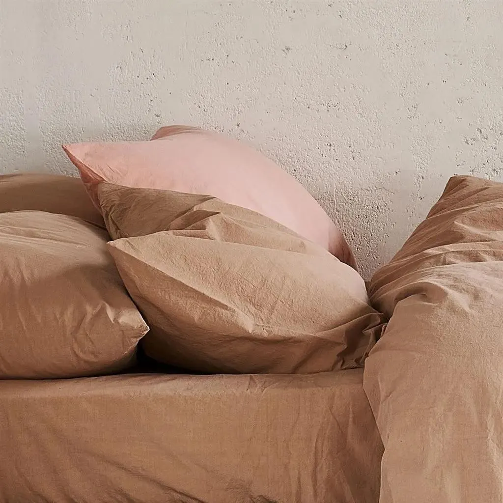 Loweswater Nutmeg Organic Bed Linen