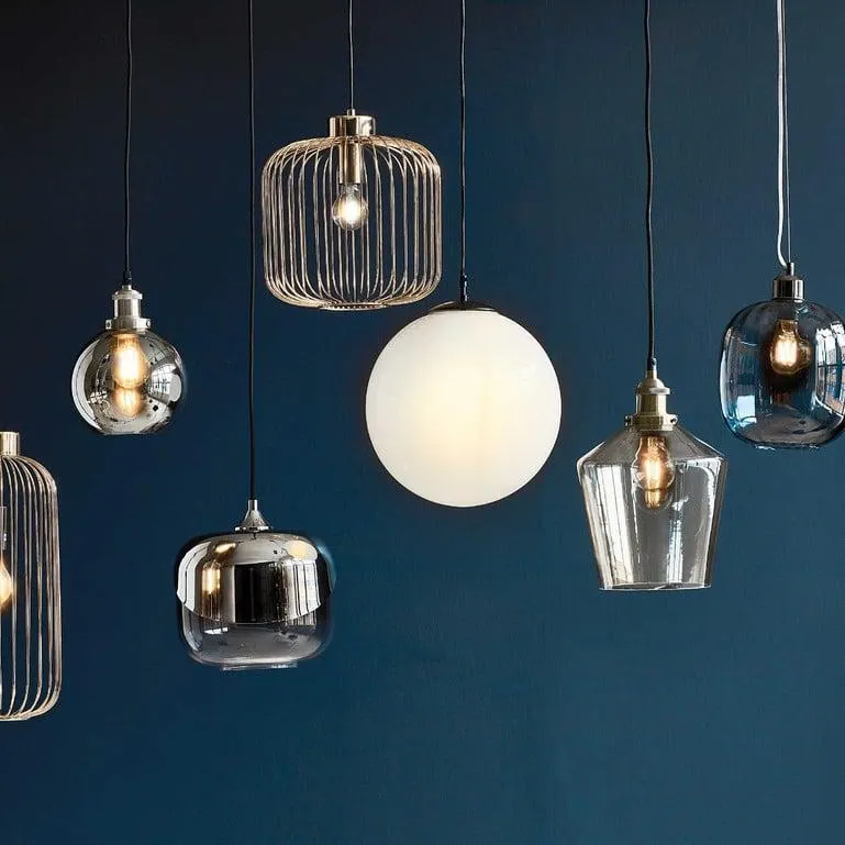 Short Oval Glass Pendant