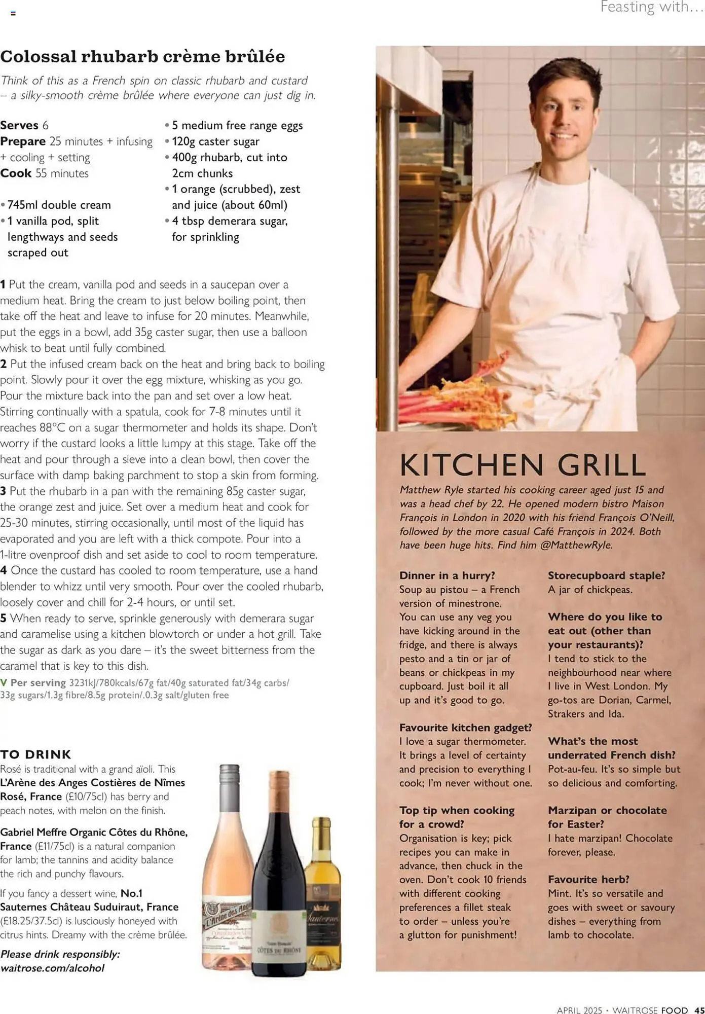 Waitrose leaflet from 26 March to 30 April 2025 - Catalogue Page 45