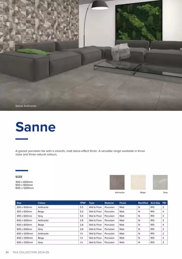 Tile Collection  from 14 January to 31 May 2025 - Catalogue Page 34