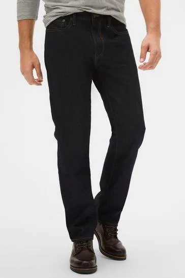 Stretch Straight Jeans