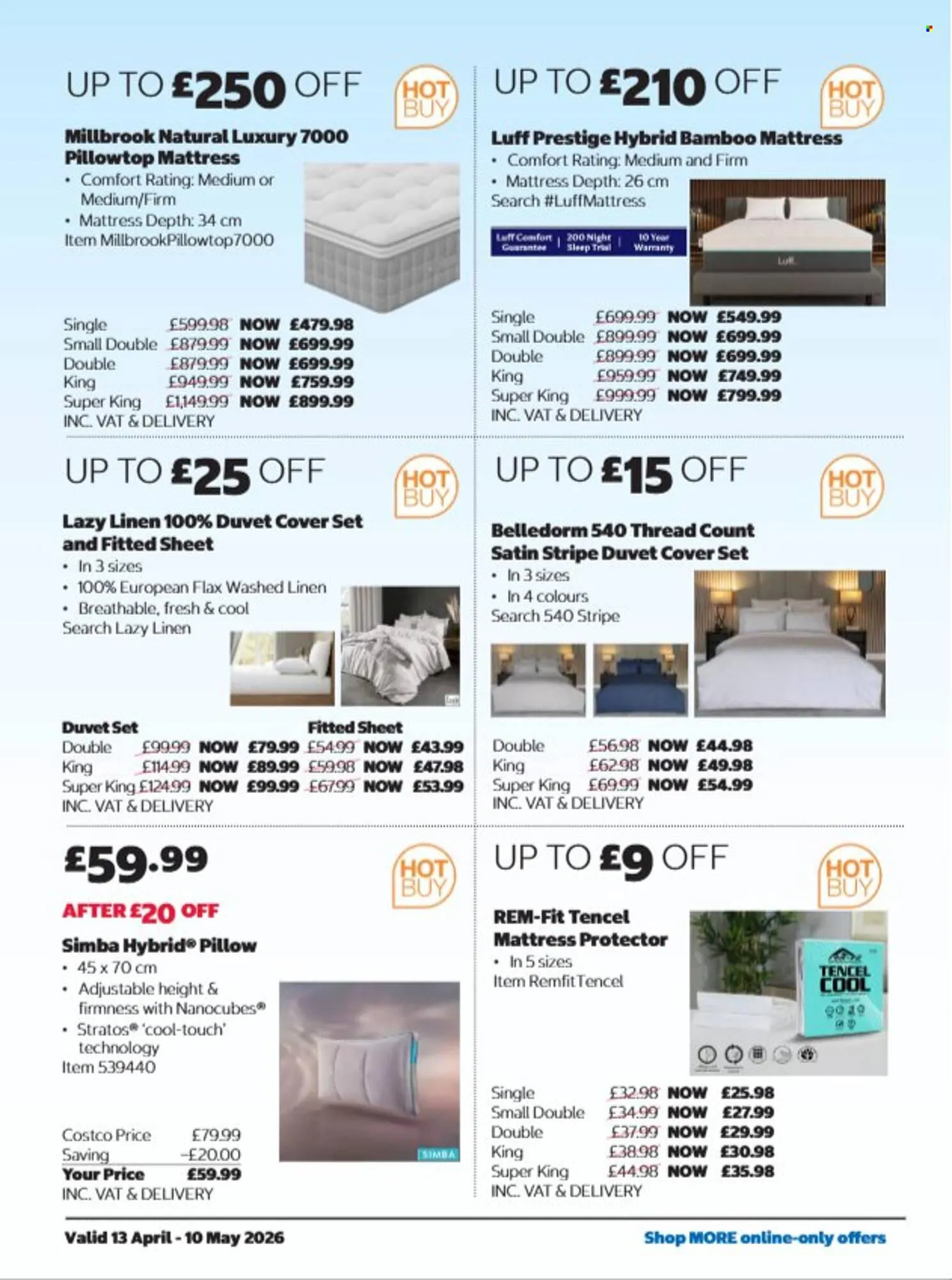 Costco leaflet from 13 April to 10 May 2026 - Catalogue Page 34