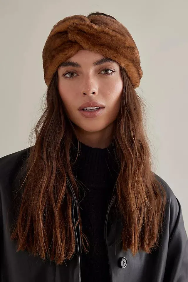 UGG Twisted Faux Fur Headband