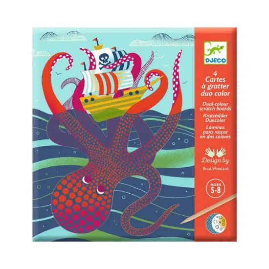 Topsy Turvy Scratch Cards