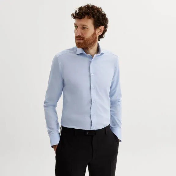 Light blue non-ron business shirt