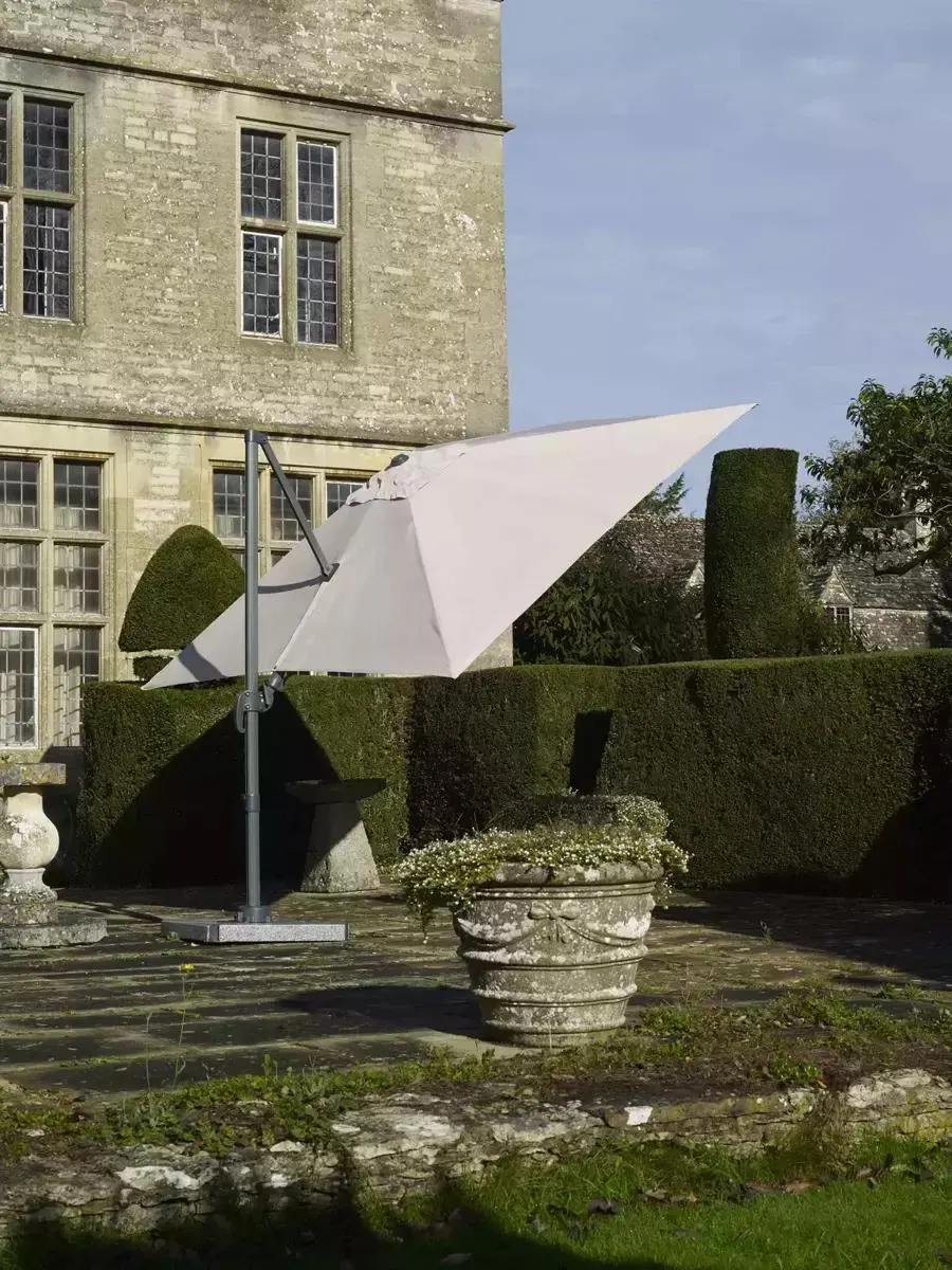 Lichfield Square 2.7m Cantilever Parasol - Sand
