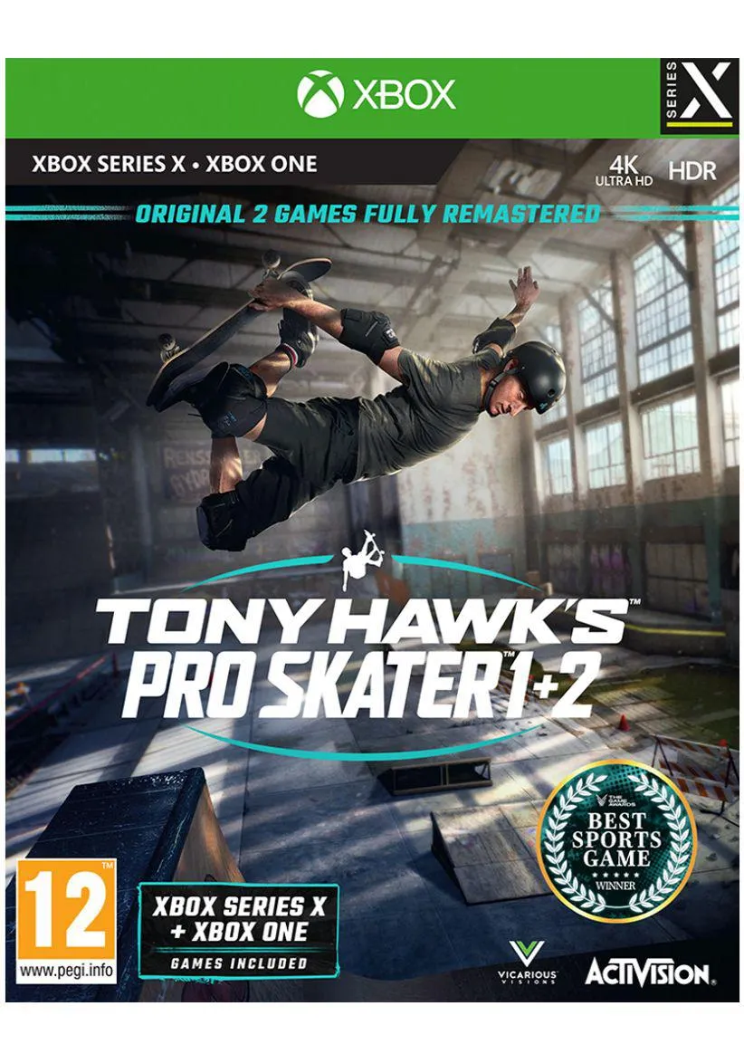 Tony Hawk's Pro Skater 1 + 2