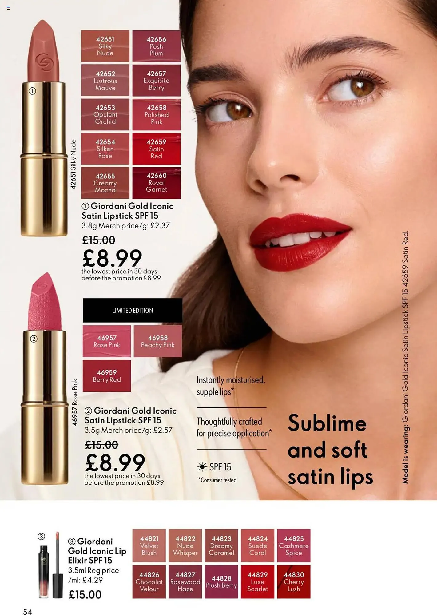 Oriflame leaflet from 11 September to 1 October 2025 - Catalogue Page 54