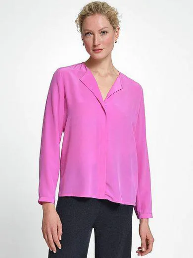 Blouse-top in 100% silk