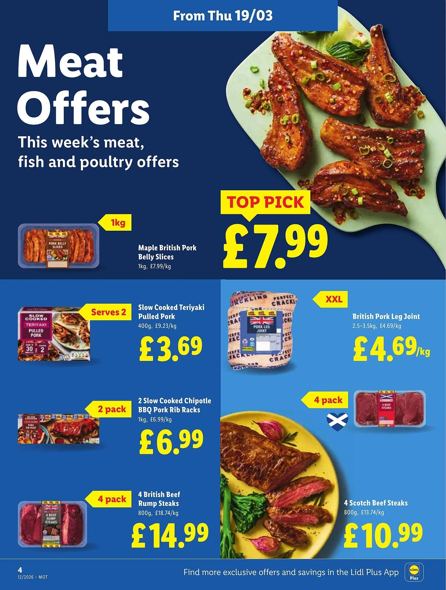 Lidl leaflet from 19 March to 25 March 2026 - Catalogue Page 4