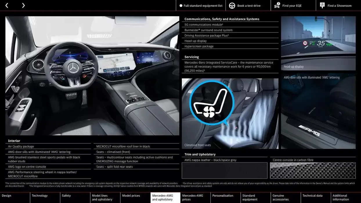 Mercedes Benz EQE Saloon from 10 October to 10 October 2025 - Catalogue Page 41