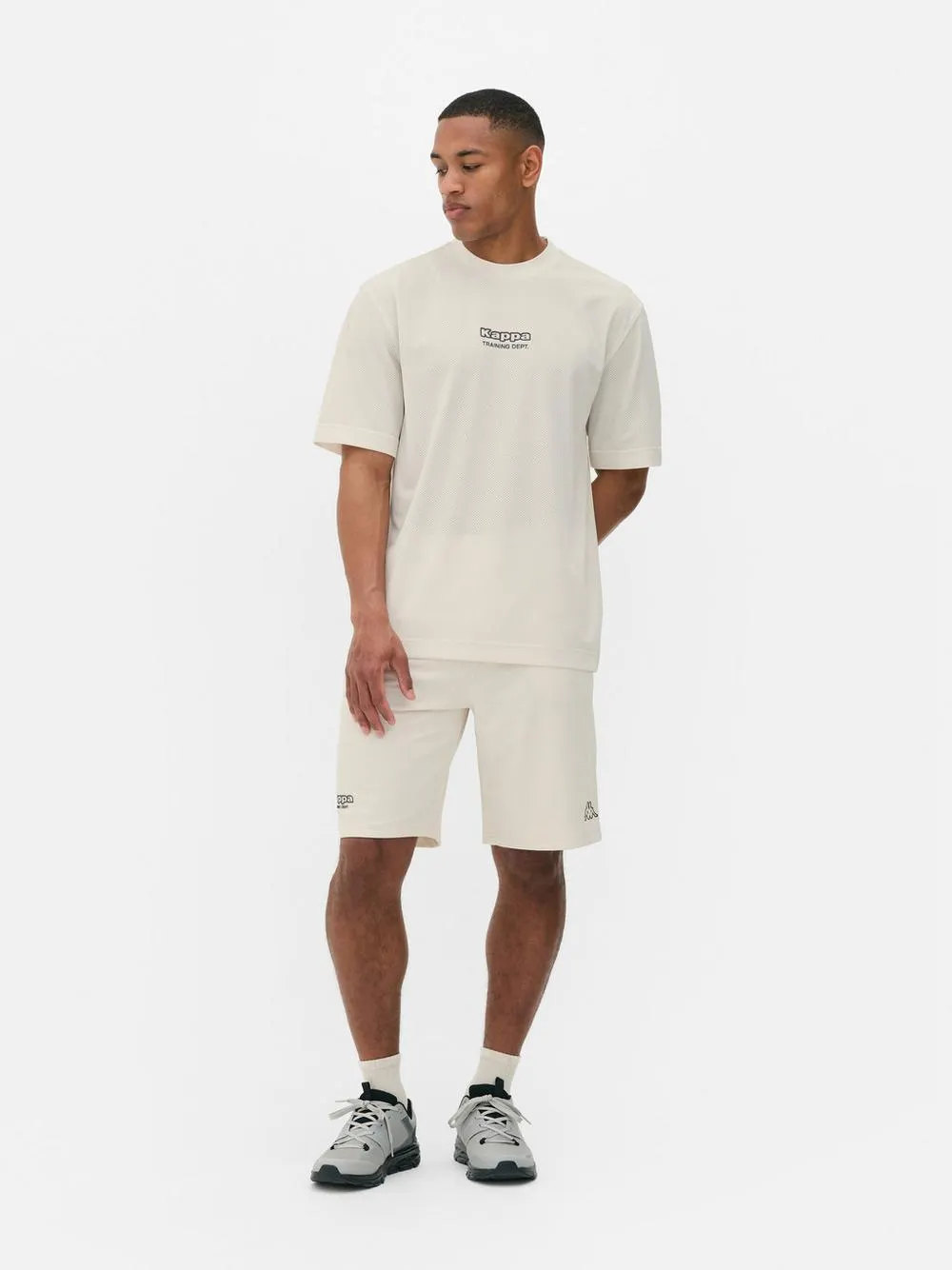 Camiseta de malla con manga corta de Primark x Kappa