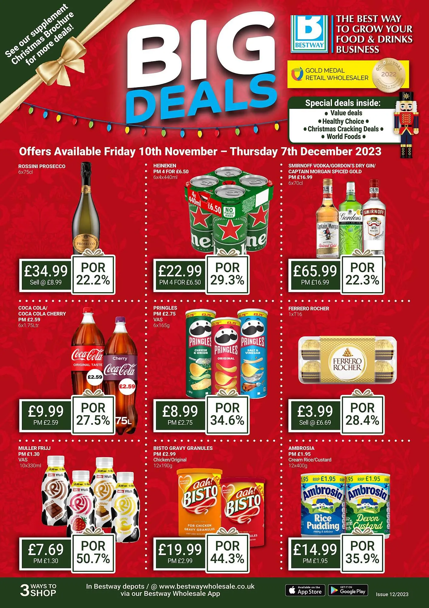 Bestway Weekly Offers from 10 November to 7 December 2023 - Catalogue Page 1