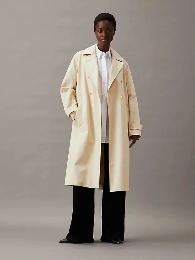 Twill Trench Coat