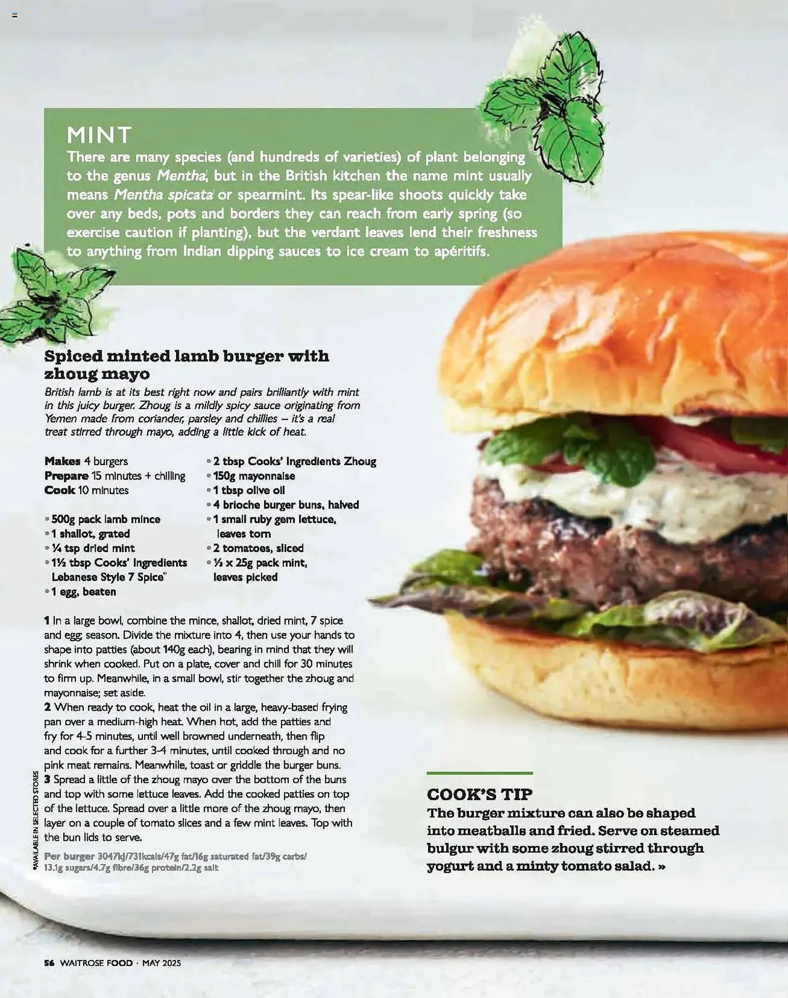 Waitrose leaflet from 1 May to 31 May 2025 - Catalogue Page 56