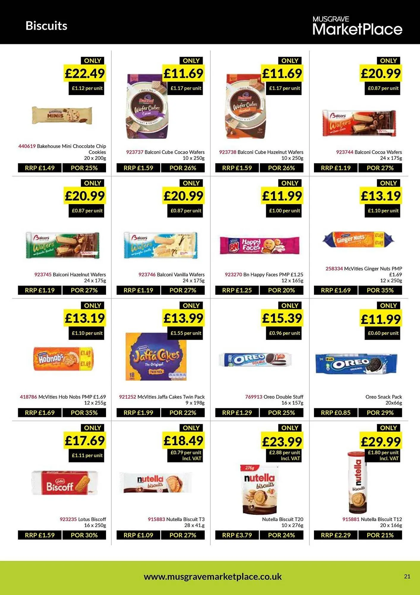 Musgrave MarketPlace leaflet from 23 June to 13 July 2025 - Catalogue Page 21
