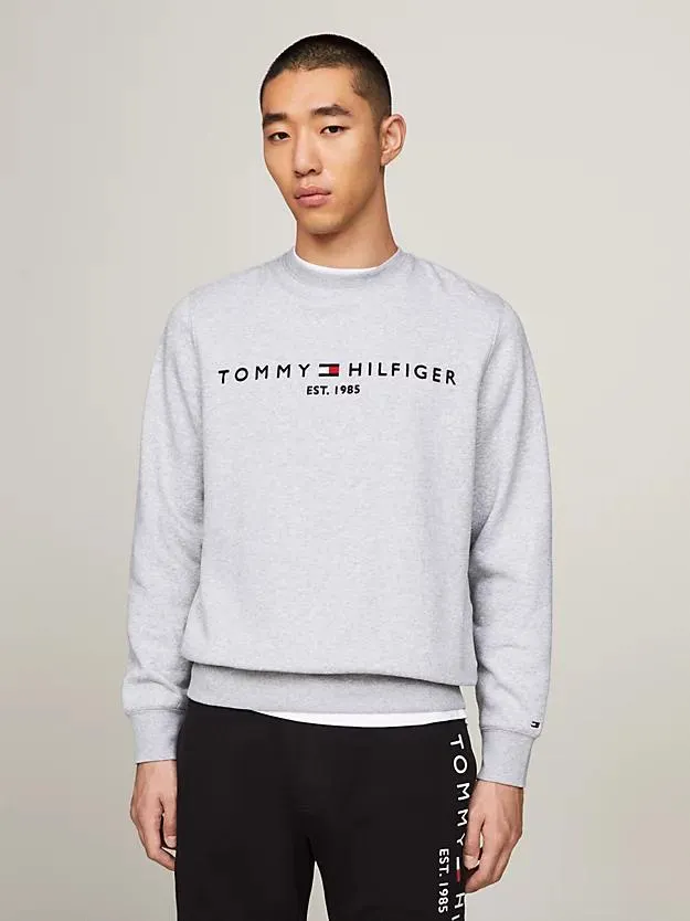 Logo Graphic Crew Neck Sweatshirt