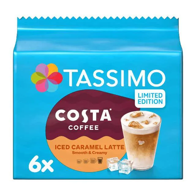 Costa Iced Caramel Latte