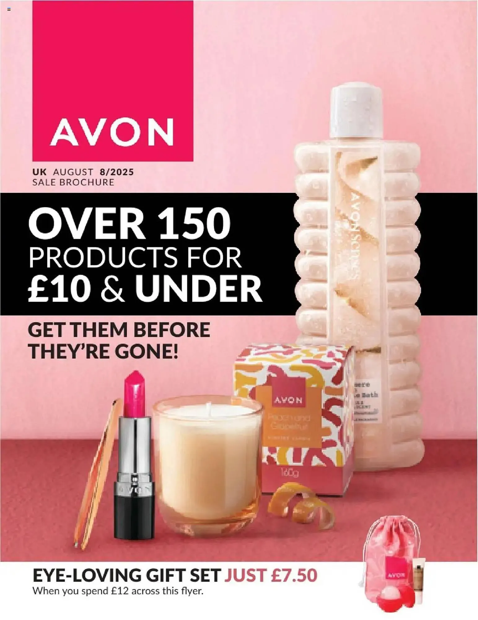 Avon leaflet from 1 August to 1 September 2025 - Catalogue Page 1