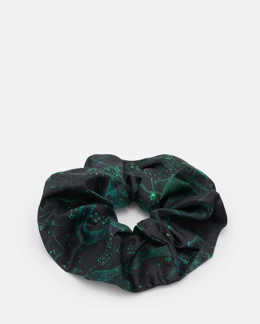 Zig Oversized Silk Blend Scrunchie