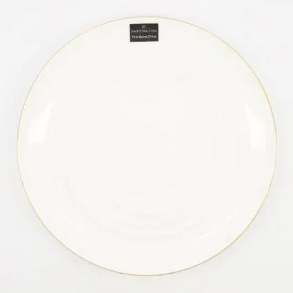 White Fine Bone China Dinner Plate 27x27cm