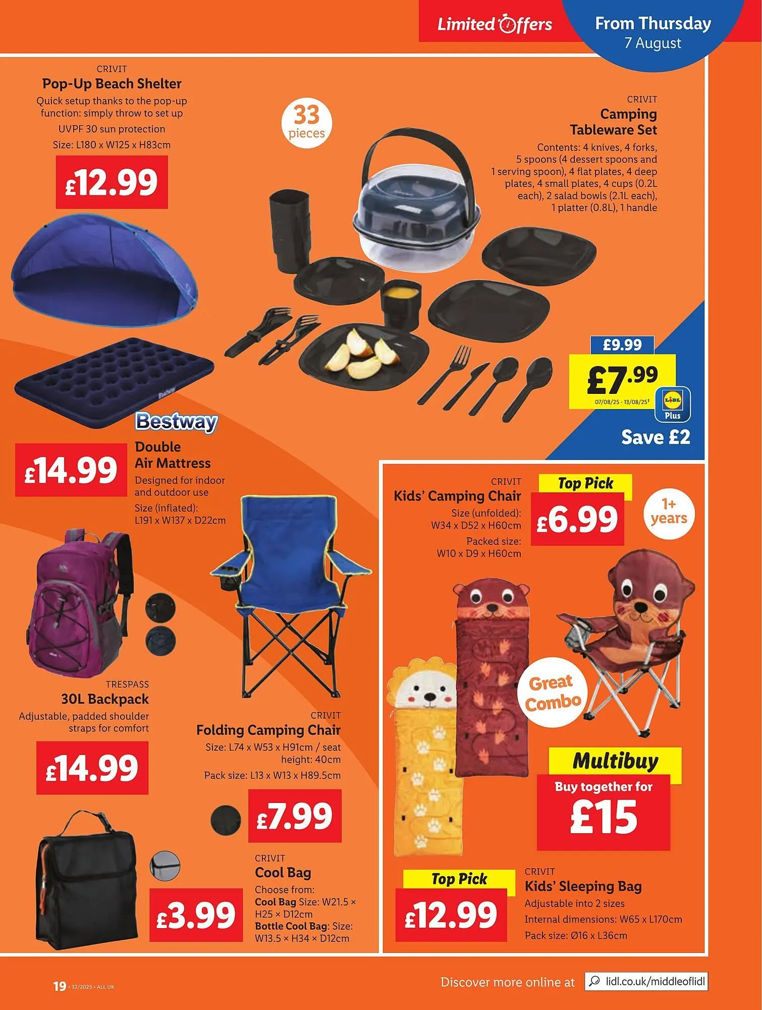 Lidl leaflet from 7 August to 13 August 2025 - Catalogue Page 21