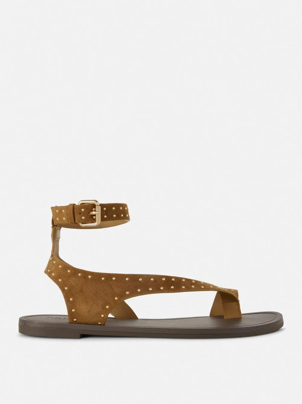 Rita Ora Studded Toe Loop Sandals