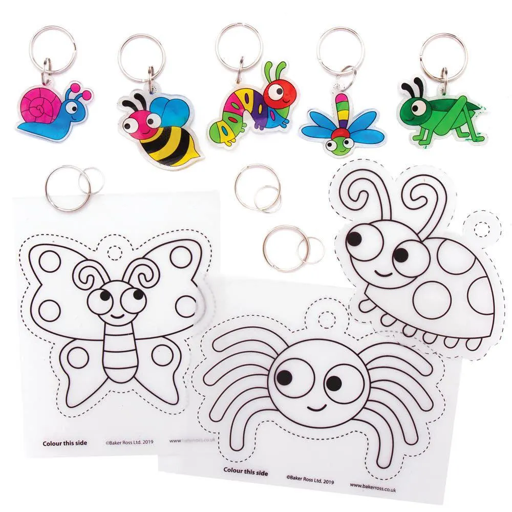 Insect Bug Super Shrink Keyring Kits