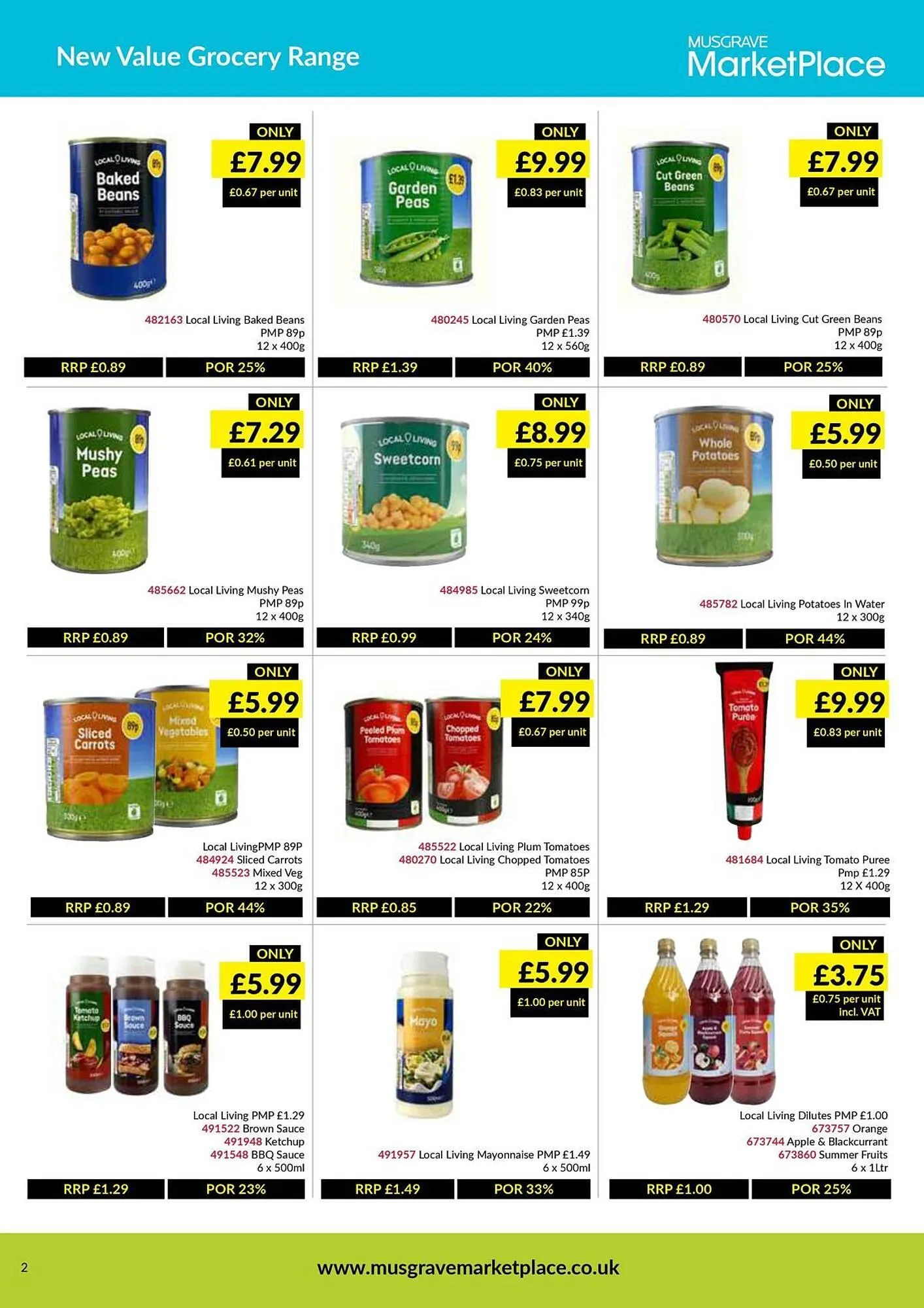Musgrave MarketPlace leaflet from 3 June to 22 June 2025 - Catalogue Page 2