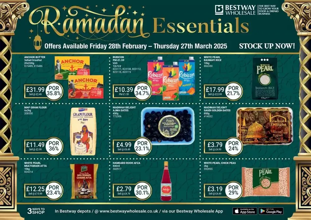Ramadan Essentials from 5 March to 27 March 2025 - Catalogue Page 1